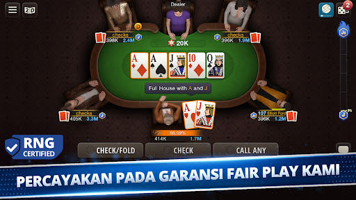 Poker Game: World Poker Club - Tangkapan Layar 1