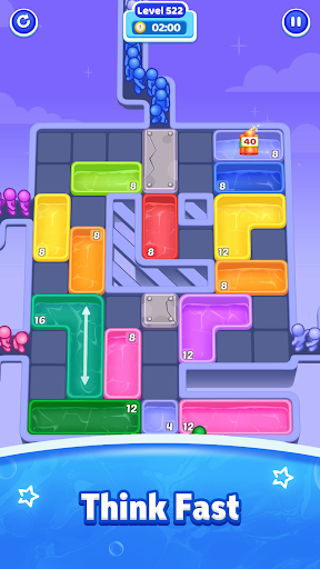 Pool Jump Puzzle - Tangkapan Layar 6