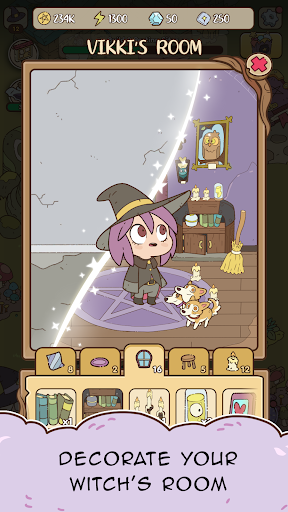 Potions & Spells: Idle Witches 0.6.3 - Tangkapan Layar 3