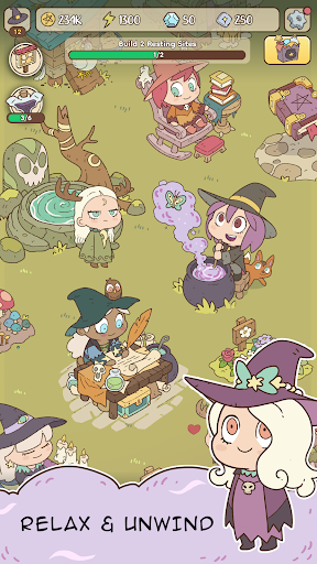 Potions & Spells: Idle Witches 0.6.3 - Tangkapan Layar 4