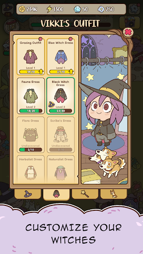 Potions & Spells: Idle Witches 0.6.3 - Tangkapan Layar 5