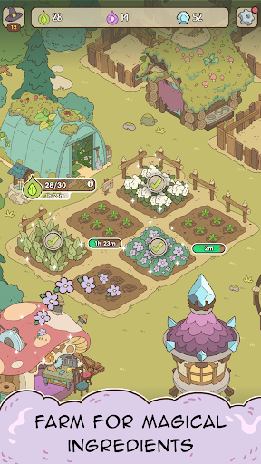 Potions & Spells: Idle Witches 0.6.3 - Tangkapan Layar 6