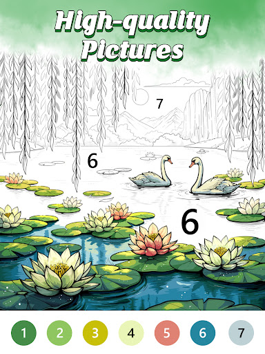 Pure Color by Number Book - Tangkapan Layar 8