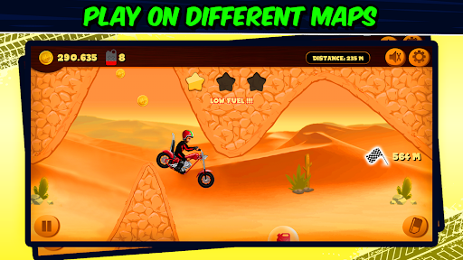 Road Draw: Moto Climb Race - Tangkapan Layar 5
