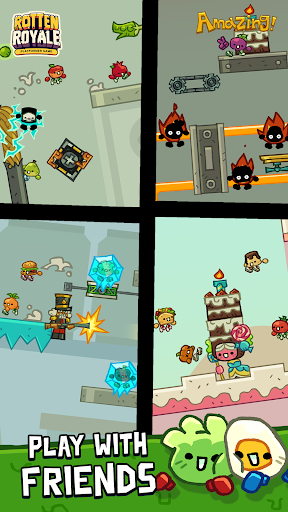 Rotten Royale: Platformer Game - Tangkapan Layar 4