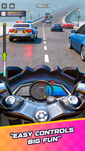 Rush Bike 3D: Game Balap Motor - Tangkapan Layar 3