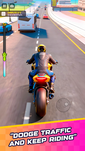 Rush Bike 3D: Game Balap Motor - Tangkapan Layar 7