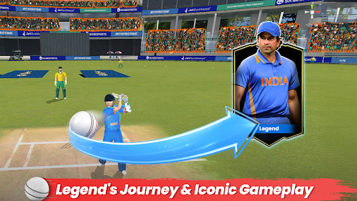 Sachin Saga Pro Cricket - Tangkapan Layar 4