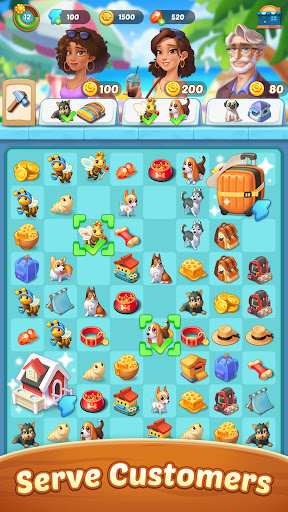 Seaside Escape®: Merge & Story - Tangkapan Layar 2