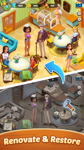 Seaside Escape®: Merge & Story - Tangkapan Layar 4