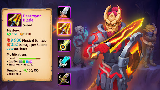 Skylore－fantasy MMORPG - Tangkapan Layar 8