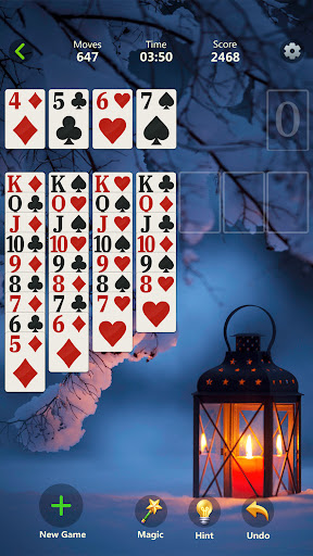Solitaire - Classic Card Games - Tangkapan Layar 3