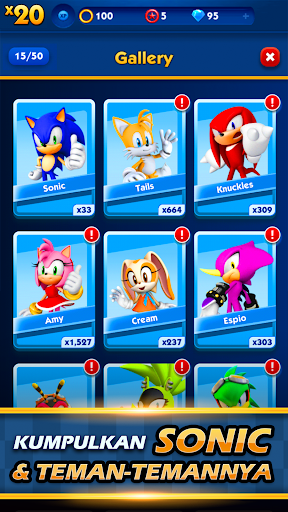 Sonic Dash Run - Tangkapan Layar 5