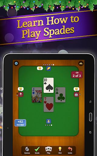 Spades: Classic Card Games - Tangkapan Layar 7