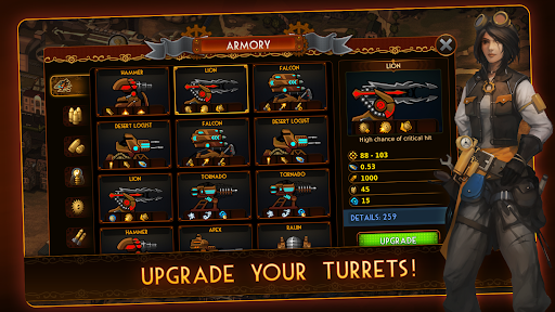 Steampunk Tower 2 Defense Game - Tangkapan Layar 6