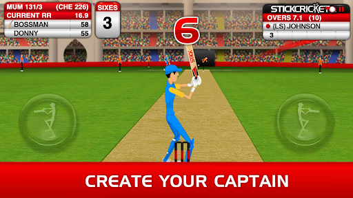 Stick Cricket Premier League - Tangkapan Layar 1