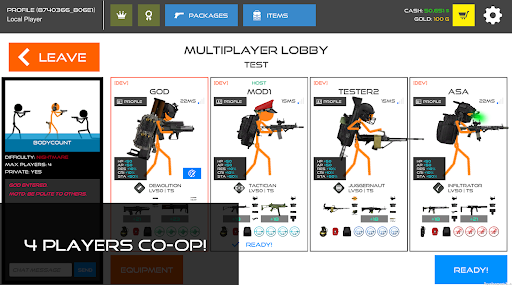 Stick Warfare: Blood Strike - Tangkapan Layar 1