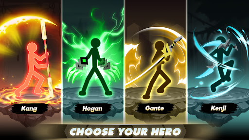 Stickman Melawan Monster: Idle - Tangkapan Layar 1