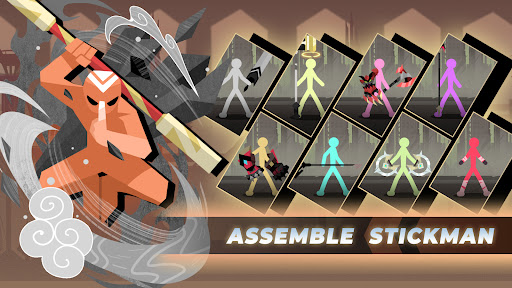 Stickman Melawan Monster: Idle - Tangkapan Layar 2