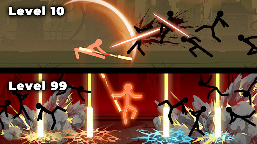Stickman Melawan Monster: Idle - Tangkapan Layar 5