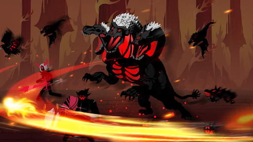 Stickman Melawan Monster: Idle - Tangkapan Layar 8