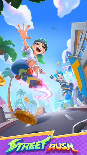 Street Rush - Running Game - Tangkapan Layar 1