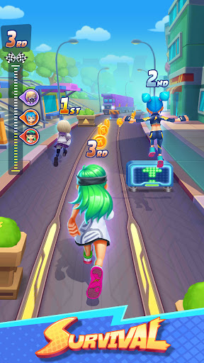 Street Rush - Running Game - Tangkapan Layar 2