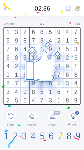 Sudoku Blast! - Tangkapan Layar 3