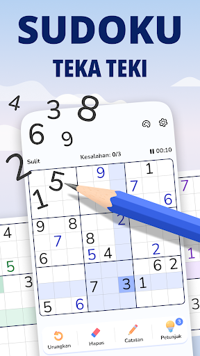 Sudoku Master - Sudoku Offline - Tangkapan Layar 1