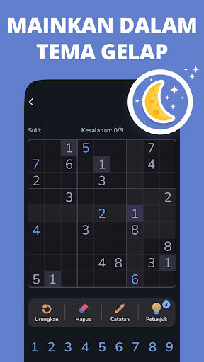 Sudoku Master - Sudoku Offline - Tangkapan Layar 3