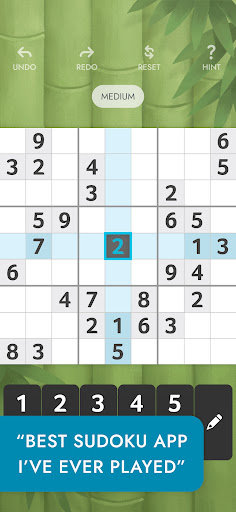 Sudoku: Number Match Game - Tangkapan Layar 1