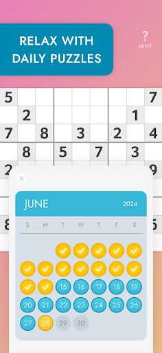 Sudoku: Number Match Game - Tangkapan Layar 2