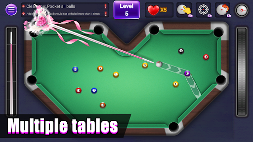 Super Billiards Real 8 Ball - Tangkapan Layar 6