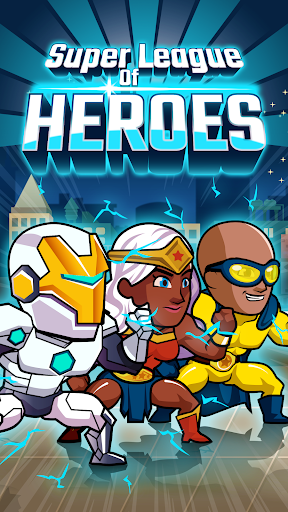 Super Hero League: Epic Combat - Tangkapan Layar 1