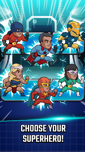 Super Hero League: Epic Combat - Tangkapan Layar 3