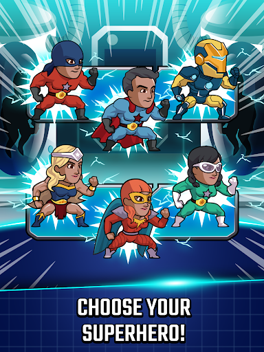 Super Hero League: Epic Combat - Tangkapan Layar 8