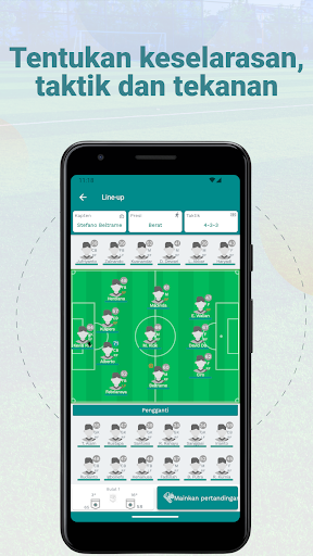 Superkickoff Football Manager - Tangkapan Layar 5