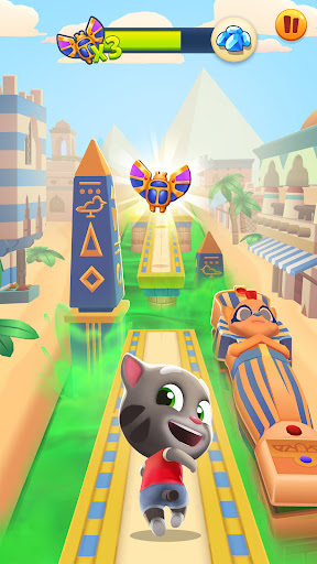 Talking Tom Gold Run - Tangkapan Layar 1