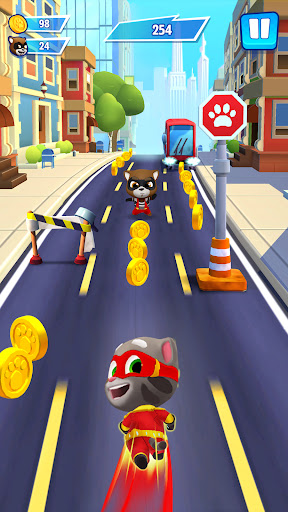 Talking Tom Hero Dash - Tangkapan Layar 8