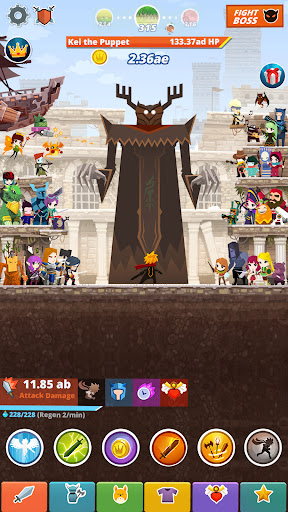 Tap Titans 2: Clicker Idle RPG - Tangkapan Layar 8