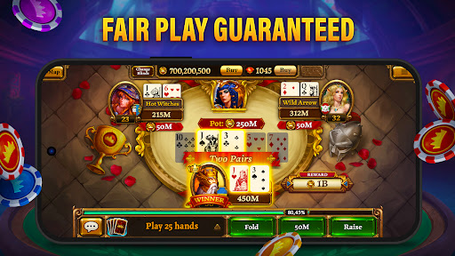 Texas Holdem Poker & Blackjack - Tangkapan Layar 3