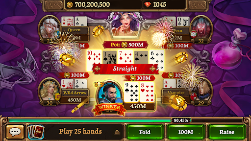 Texas Holdem Poker & Blackjack - Tangkapan Layar 6