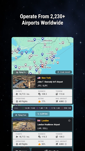 The Airline Simulator - Tangkapan Layar 1