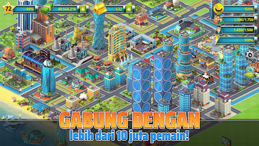 Town Building Game Tropic City - Tangkapan Layar 6