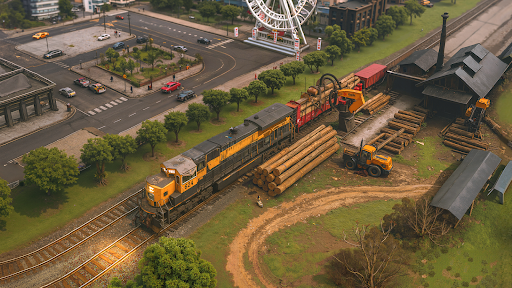 Transport Tycoon Empire: Kota - Tangkapan Layar 3
