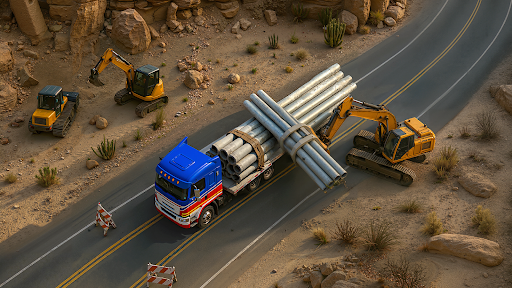 Transport Tycoon Empire: Kota - Tangkapan Layar 5