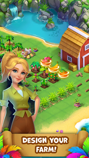 Tropical Merge: Merge game - Tangkapan Layar 2