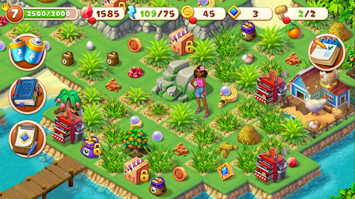 Tropical Merge: Merge game - Tangkapan Layar 6