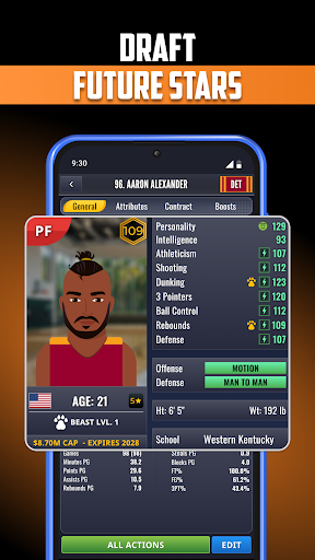 Ultimate Pro Basketball GM - Tangkapan Layar 2