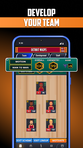 Ultimate Pro Basketball GM - Tangkapan Layar 3